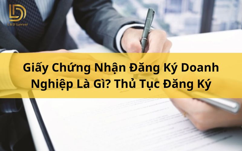 Giấy Chứng Nhận Đăng Ký Doanh Nghiệp Là Gì? Thủ Tục Đăng Ký LDLAWYER