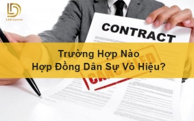 Trường Hợp Nào Hợp Đồng Dân Sự Vô Hiệu? LDLAWYER