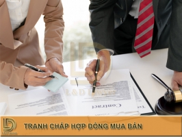 Tư vấn xử lý tranh chấp hợp đồng mua bán hàng hóa LDLAWYER