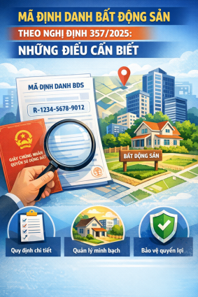 Tìm Hiểu Mã Định Danh Bất Động Sản Theo Nghị Định số 357/2025/NĐ-CP LDLAWYER