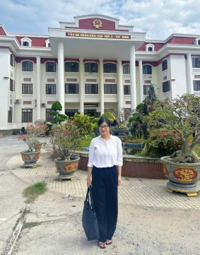 Luật sư Kim Anh tham gia tố tụng tại Tòa án khu vực  3 - Tây Ninh LDLAWYER